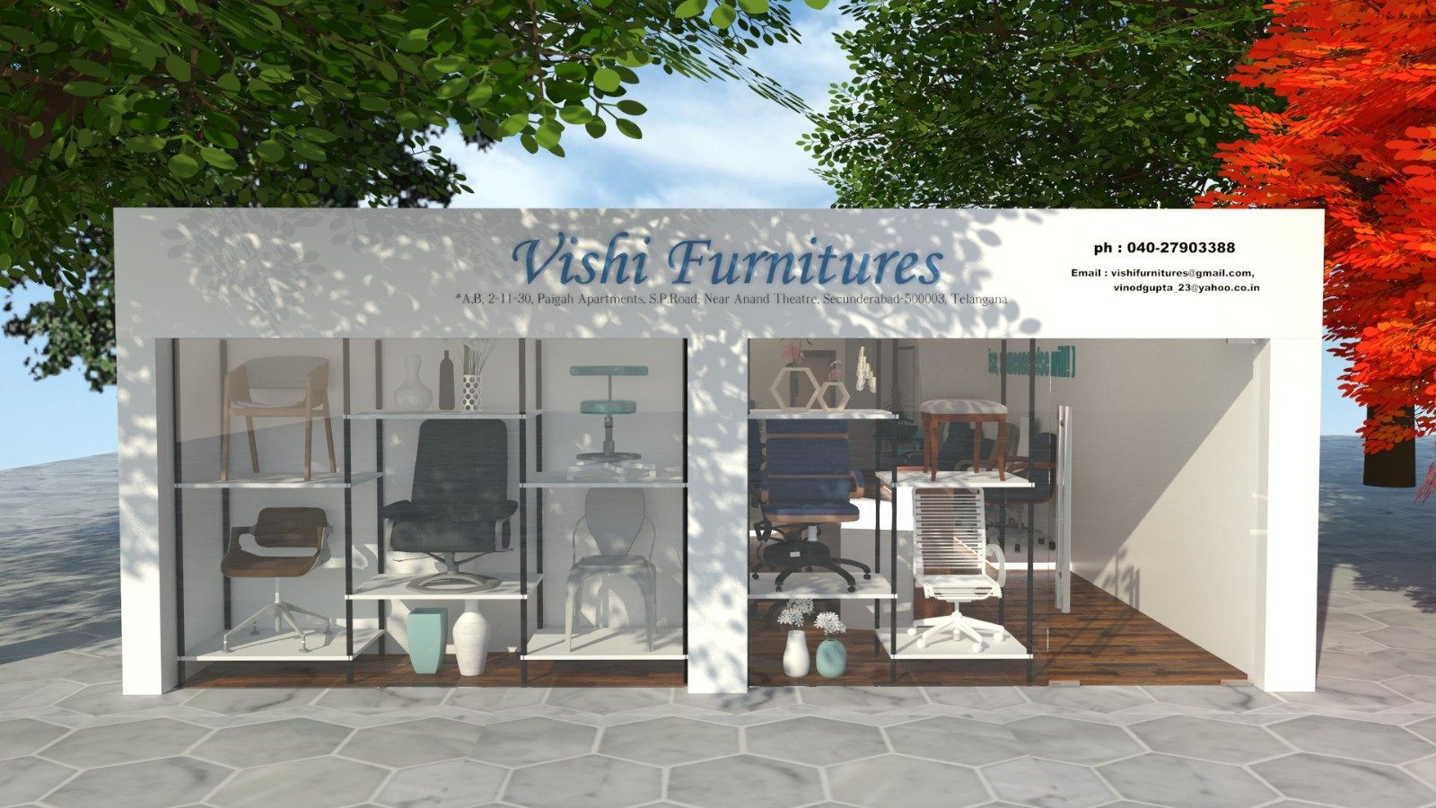 office INterior design in hyderabad